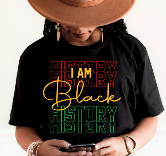 I am Black History Tee