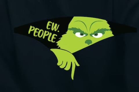 Ew People Grinch Tee